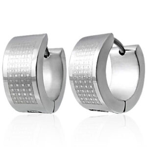 Øreringe Hoops Stål - Ø13mm - pr par