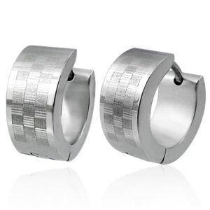 Øreringe Hoops Stål - Ø13mm - pr par