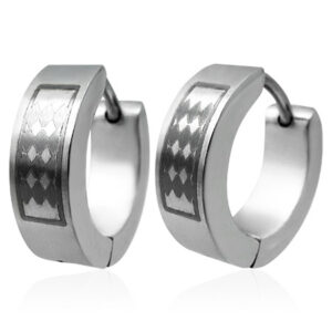 Øreringe Hoops Stål - Ø13mm - pr par