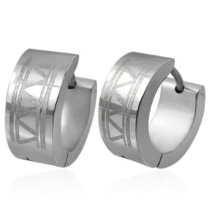 Øreringe Hoops Stål - Ø13mm - pr par