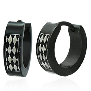 Øreringe Hoops Stål - Ø13mm - pr par