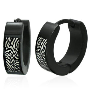 Øreringe Hoops Stål - Ø13mm - pr par