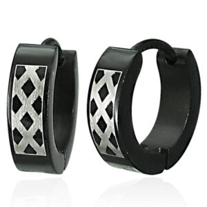 Øreringe Hoops Stål - Ø13mm - pr par