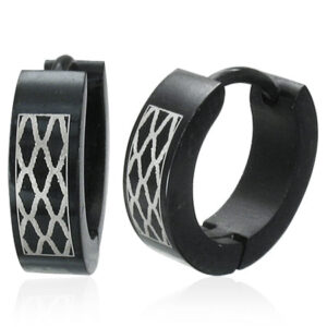 Øreringe Hoops Stål - Ø13mm - pr par