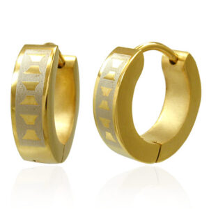 Øreringe Hoops Stål - Ø13mm - pr par