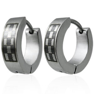 Øreringe Hoops Stål - Ø13mm - pr par