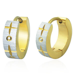 Øreringe Hoops Stål - Ø13mm - pr par