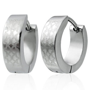 Øreringe Hoops Stål - Ø13mm - pr par