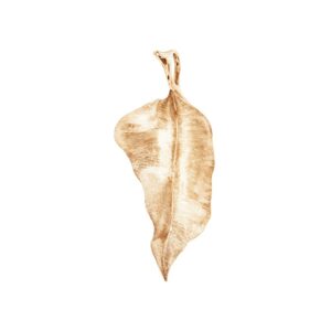 Ole Lynggaard 18 karat rødguld vedhæng stort Leaves