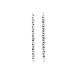 Ole Lynggaard Collier design CL anker 40 - 18 karat hvidguld karabin til af My Little World charms (45 cm)