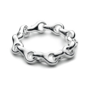 Ole Lynggaard Giga armlænke i sølv - blank