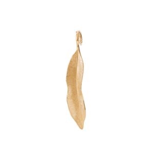 Ole Lynggaard Leaves vedhæng, lille i 18 kt rødguld.