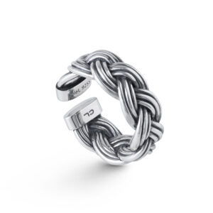 Ole Lynggaard Michel ring i flettet sølv