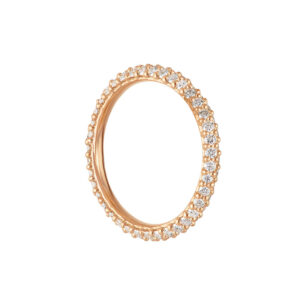 Ole Lynggaard Nature vedhæng i 18kt rødguld med pavé og brillanter