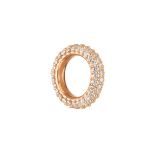 Ole Lynggaard Nature vedhæng i 18kt rødguld med pavé og brillanter