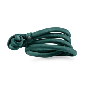 Ole Lynggaard Silkearmbånd petroleum til Sweet Drops (str. XS-XL)