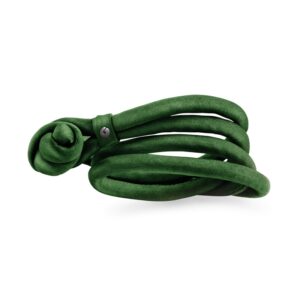 Ole Lynggaard Silkearmbånd smaragd grønt til Sweet Drops (str. XS-XL)