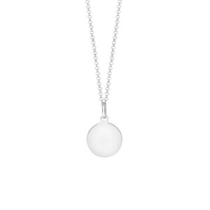 SON of noa halskæde i sølv med rundt vedhæng