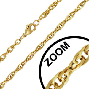 Stålkæde - 3.3mm - 45cm