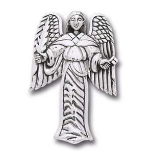 Vedhæng Ærkeenglen Uriel - 34mm - u/kæde