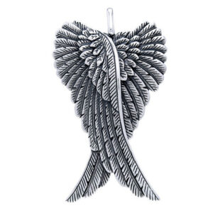 Vedhæng Englevinger - 27mm - u/kæde