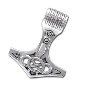 Vedhæng Thors Hammer - 25mm - u/kæde