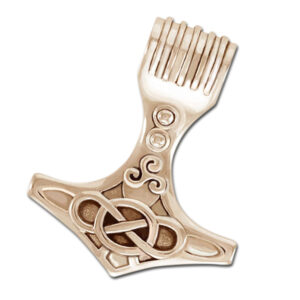 Vedhæng Thors Hammer - u/kæde