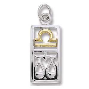 Vedhæng Vægten Stjernetegn - 26mm - u/kæde