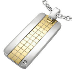 Vedhæng i stål - 40mm - u/kæde