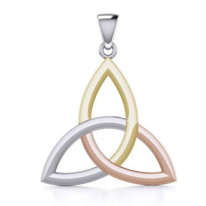 Vedhæng med Triquetra - Treenighedssymbolet - 34mm - u/kæde