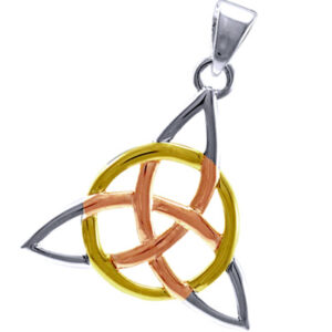 Vedhæng med Triquetra - Treenighedssymbolet - 36mm - u/kæde