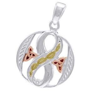 Vedhæng med Uendelighedstegnet - Infinity - 26mm - u/kæde