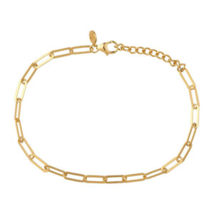 byBiehl Link forgyldt armbånd