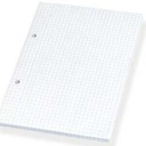 1 x Ternet blokke A5 aÂ´100 sider - 60gr. (Sidelimet)