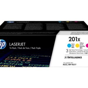 3-Pak lasertoner - HP 201X - 3 x 2.300 sider