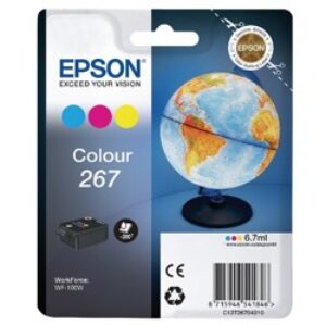 3-i-en farve blækpatron - Epson 267 - 6,7 ml