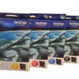 4-Pak B/C/M/Y patroner 985 - Brother - 1x8,7+3x4,8ml