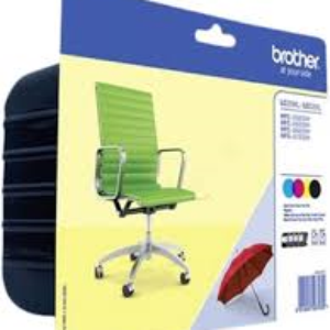 4-Pak B/C/M/Y patroner - Brother LC229/225 -