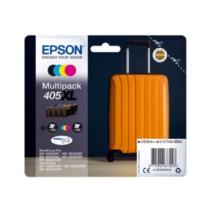4-Pak B/C/M/Y patroner - Epson 405XL -