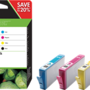 4-Pak B/C/M/Y patroner - HP nr.364BCMY - 1x6ml/3x3ml