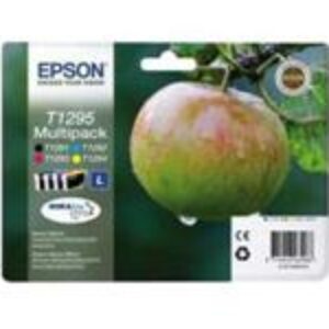 4-Pak BK/C/M/Y patroner - Epson - 1x11,2/3x7ml.