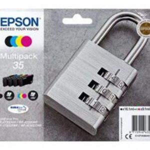 4-Pak BK/C/M/Y patroner - Epson 35 - 43,4ml