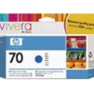 Blå blækpatron nr. 70 - HP - 130ml