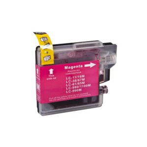 Brother LC1100M magenta blækpatron 12ml - Kompatibel - LC1100M