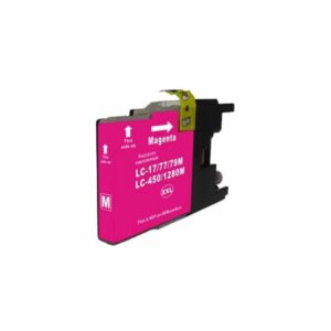 Brother LC1280XLM magenta blækpatron 18ml - Kompatibel - LC1280XLM