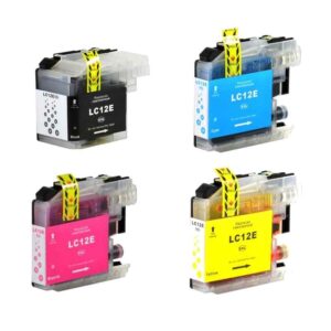 Brother LC12E BK-C-M-Y blækpatron 97 ml Kompatibel - LC12E - s4