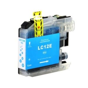 Brother LC12EC cyan blækpatron 13 ml Kompatibel - LC12EC