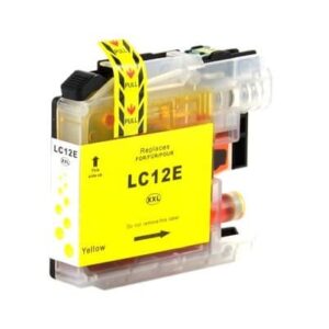 Brother LC12EY gul blækpatron 13 ml Kompatibel - LC12EY