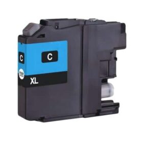 Brother LC22EC cyan blækpatron 1200 sider Kompatibel - LC22EC