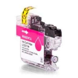 Brother LC3211 M magenta blækpatron 200 sider Kompatibel - LC3211M